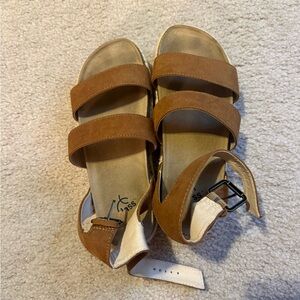 Brown Strappy Sandals
